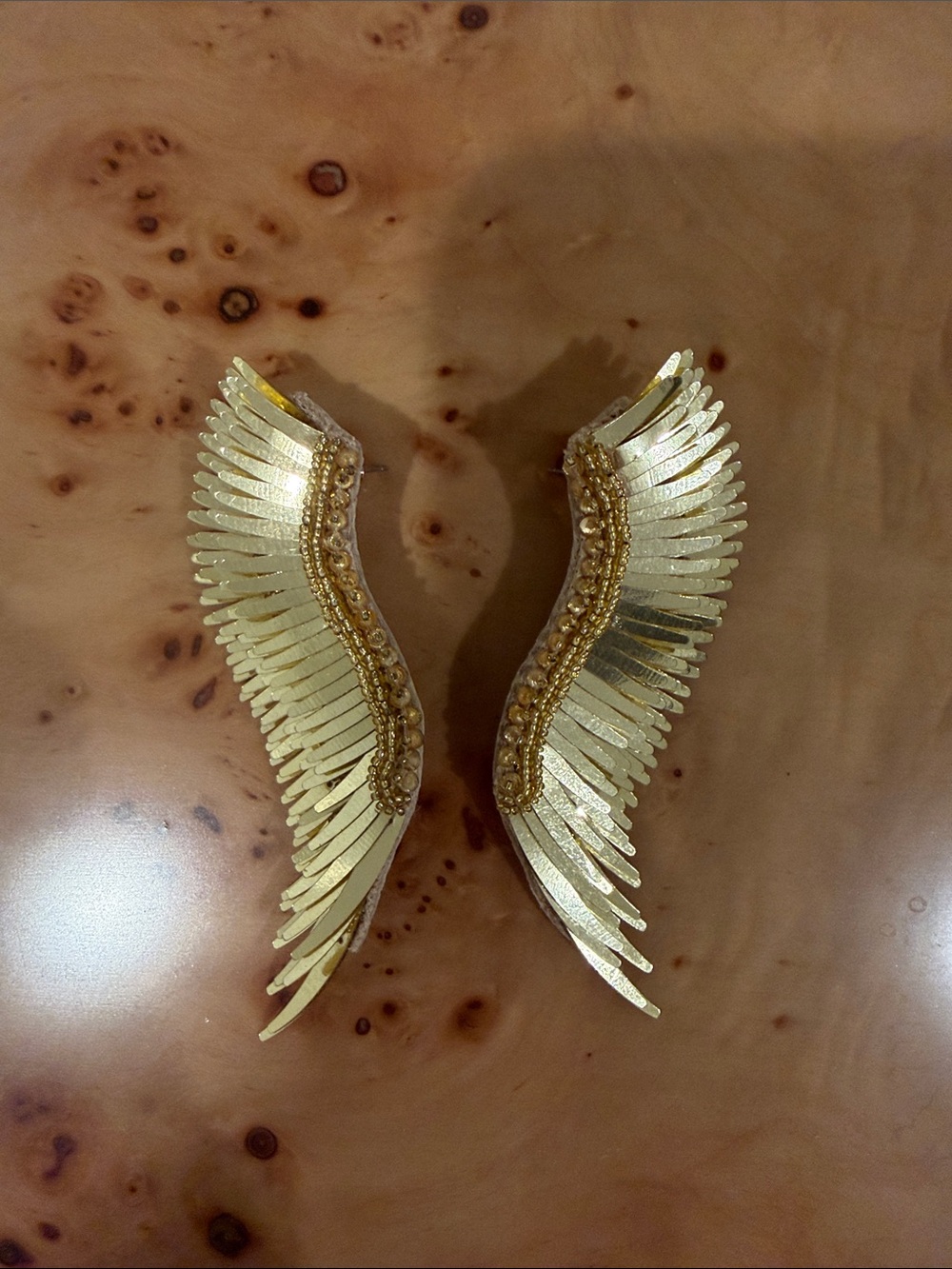 Mignonne Gavigan Gold Wing Hair Clips